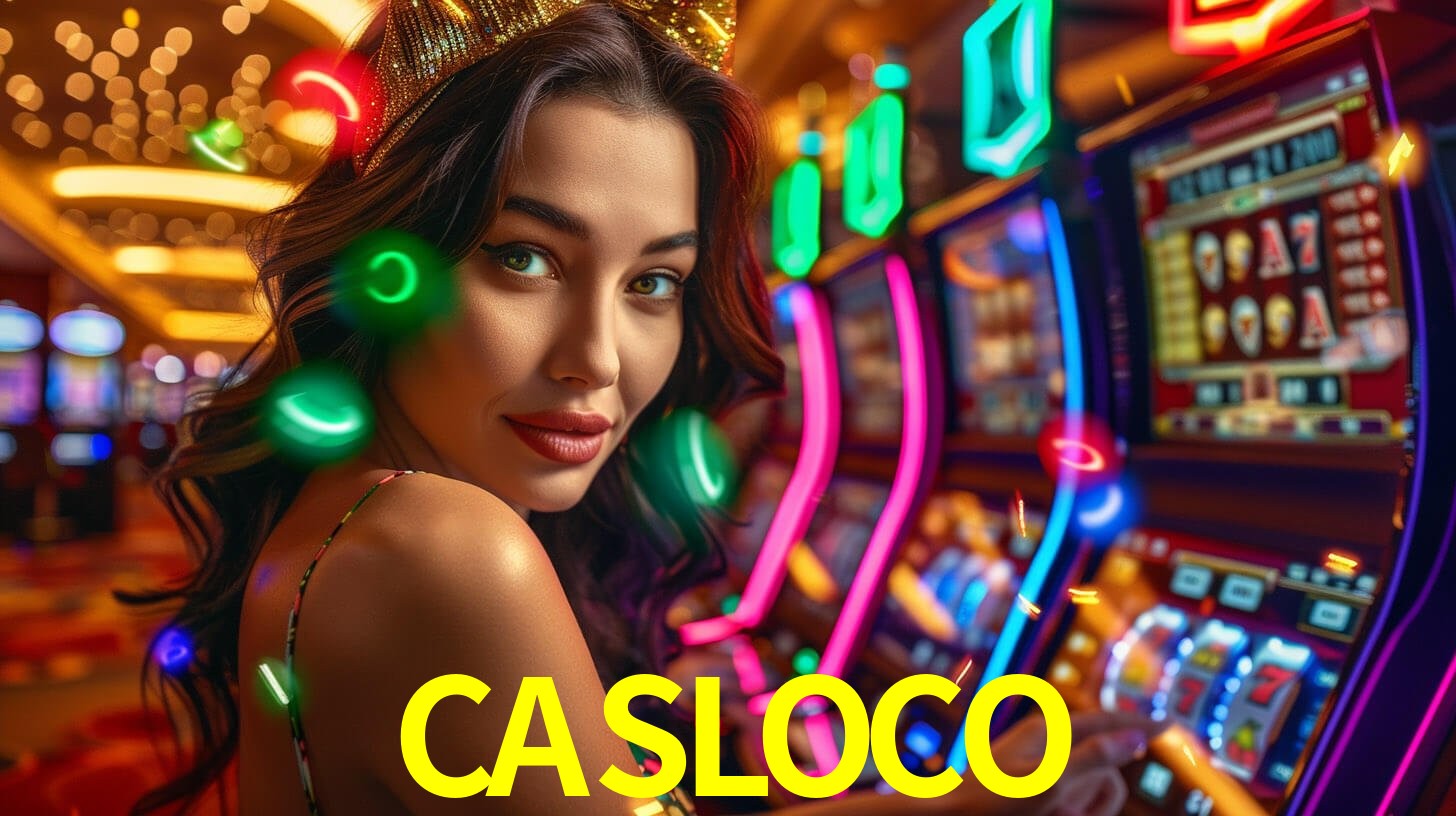 Interfaz de la app móvil CASLOCO en un smartphone moderno